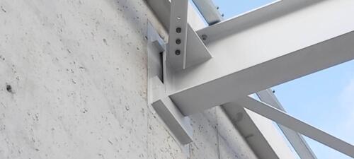 BSDFM 34 Auflagerpunkt des Dachbinders des einhueftigen Rahmens an der Brandwand (1)