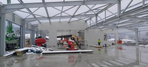 BSDFM 36 Montage der Trennwand (1)